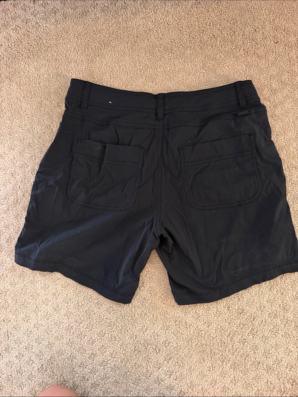 Prana Black Hiking Shorts - Picture 2 of 2